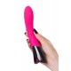 Vibrator eroTeq Mecawn, silicone, pink, 20.5 cm