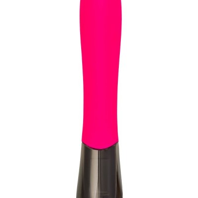 Vibrator eroTeq Mecawn, silicone, pink, 20.5 cm