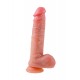 Mr.Baton RealMotion Isıtmalı İleri-Geri Hareketli Realistik Dildo – Kumandalı, Şarjlı Silikon, 22 cm