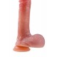 Mr.Baton RealMotion Isıtmalı İleri-Geri Hareketli Realistik Dildo – Kumandalı, Şarjlı Silikon, 23 cm