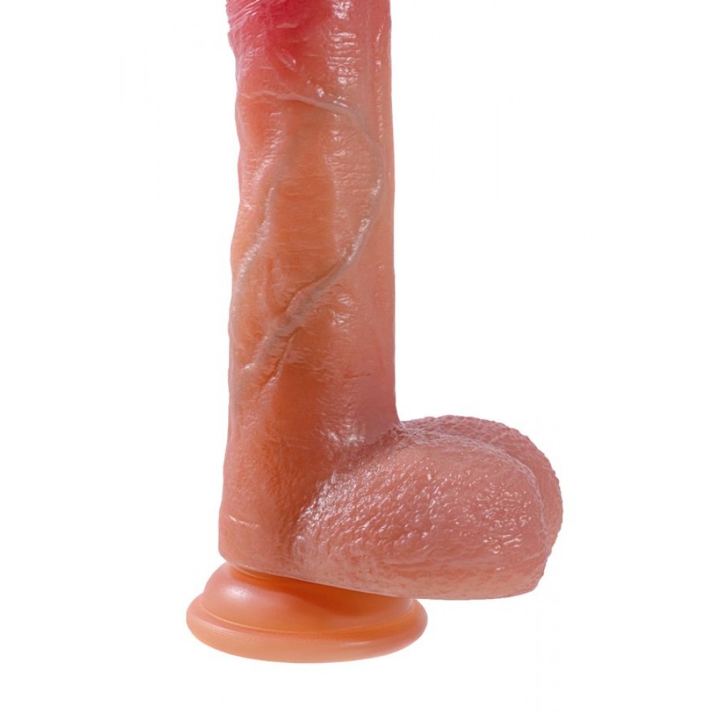 Mr.Baton RealSpins Isıtmalı İleri-Geri Hareketli Realistik Dildo – Vakum Tabanlı, Kumandalı, Şarjlı