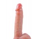 Mr.Baton RealSpins Isıtmalı İleri-Geri Hareketli Realistik Dildo – Kumandalı, Şarjlı Silikon, 21,5cm