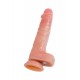 Mr.Baton RealSpins Isıtmalı İleri-Geri Hareketli Realistik Dildo – Kumandalı, Şarjlı Silikon, 21,5cm