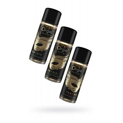                     ORGIE Masaj Yağı Seti Tantric Kit 3'lü, 30 ml
