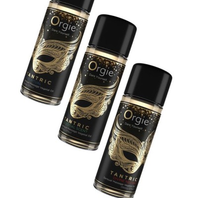                     ORGIE Masaj Yağı Seti Tantric Kit 3'lü, 30 ml