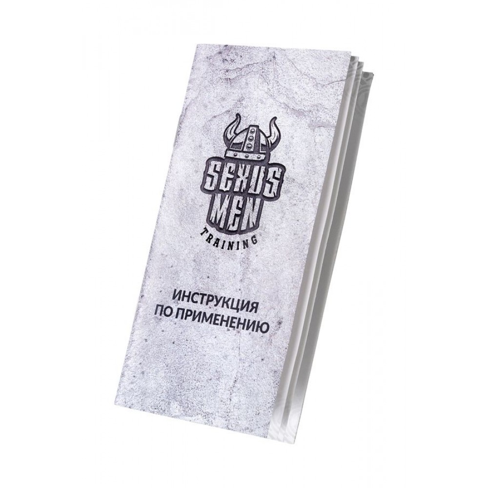 Sexus Men Training Aksel Mekanik Pompa, ABS plastik, Siyah, 70 cm
