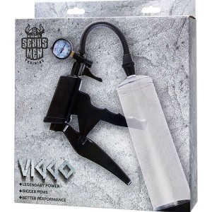                            Sexus Men Training Viggo mekanik penis Pompası, ABS plastik, Siyah, 62 cm