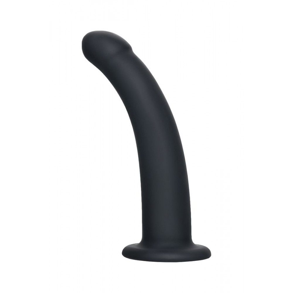 POPO Pleasure by TOYFA Serpens Anal yapay penis S Virajlı, Silikon, siyah, 13 cm