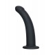 POPO Pleasure by TOYFA Serpens Anal yapay penis S Virajlı, Silikon, siyah, 13 cm