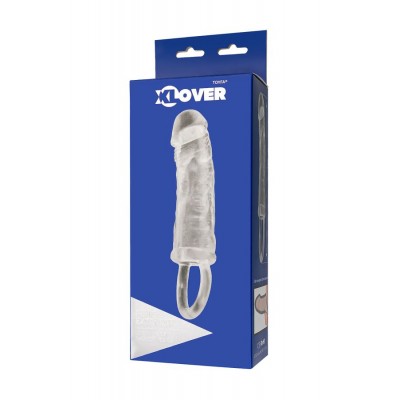                      ToyFa XLover Increase+ Büyüteç başlığı, Halka ile, TPE, transparan, 14 cm