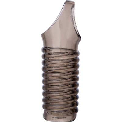 Xlover by ToyFa Penis Klıfı, Boyut Arttırıcı, TPE, Siyah Şeffaf, 11 cm