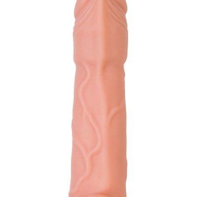 XLover by TOYFA Penis Kılıfı – Boyut Artırıcı, TPE, Ten Rengi, 19 cm