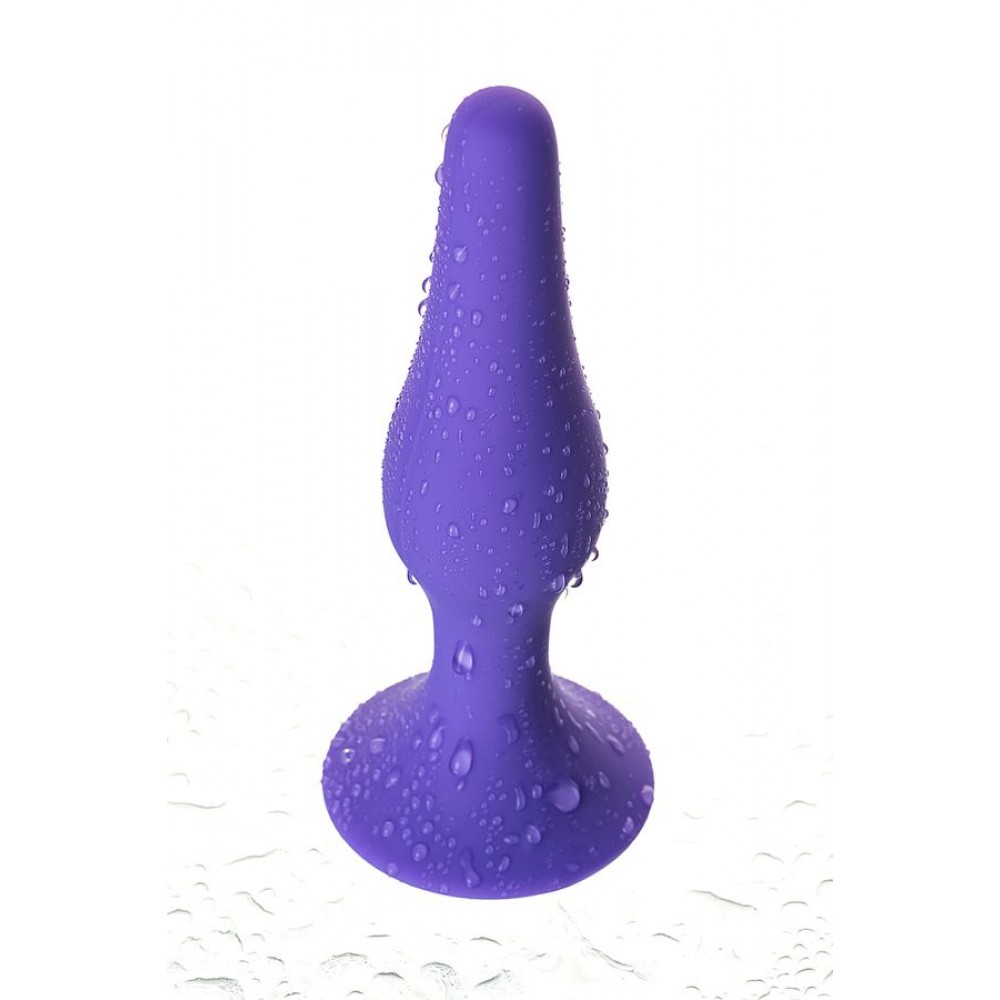 A-Toys by TOYFA Anal Plug, silikon, mor, 10,2 cm