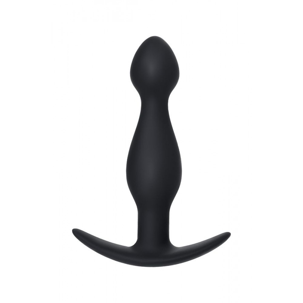 A-Toys by TOYFA anal plug, Beden S, silikon, siyah, 11,5 cm