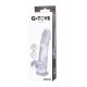 A-Toys by TOYFA Gerçekçi Cryst yapay penis, TPE, transparan, 15 cm