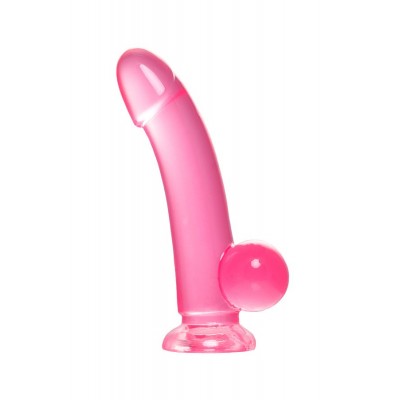A-Toys by TOYFA Gerçekçi yapay penis Fush, TPE, pembe, 18 cm