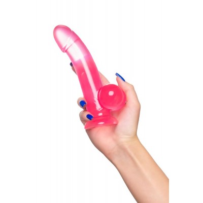 A-Toys by TOYFA Gerçekçi yapay penis Fush, TPE, pembe, 18 cm