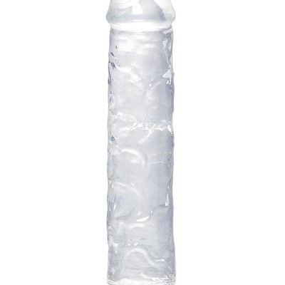 A-Toys by TOYFA Auri yapay penis, TPE, transparan, 20 cm