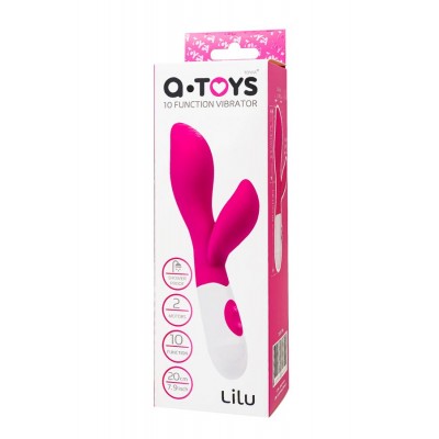 A-Toys by TOYFA Lilu Klitoral Uyarıcı Vibratör, silikon, pembe, 20 cm