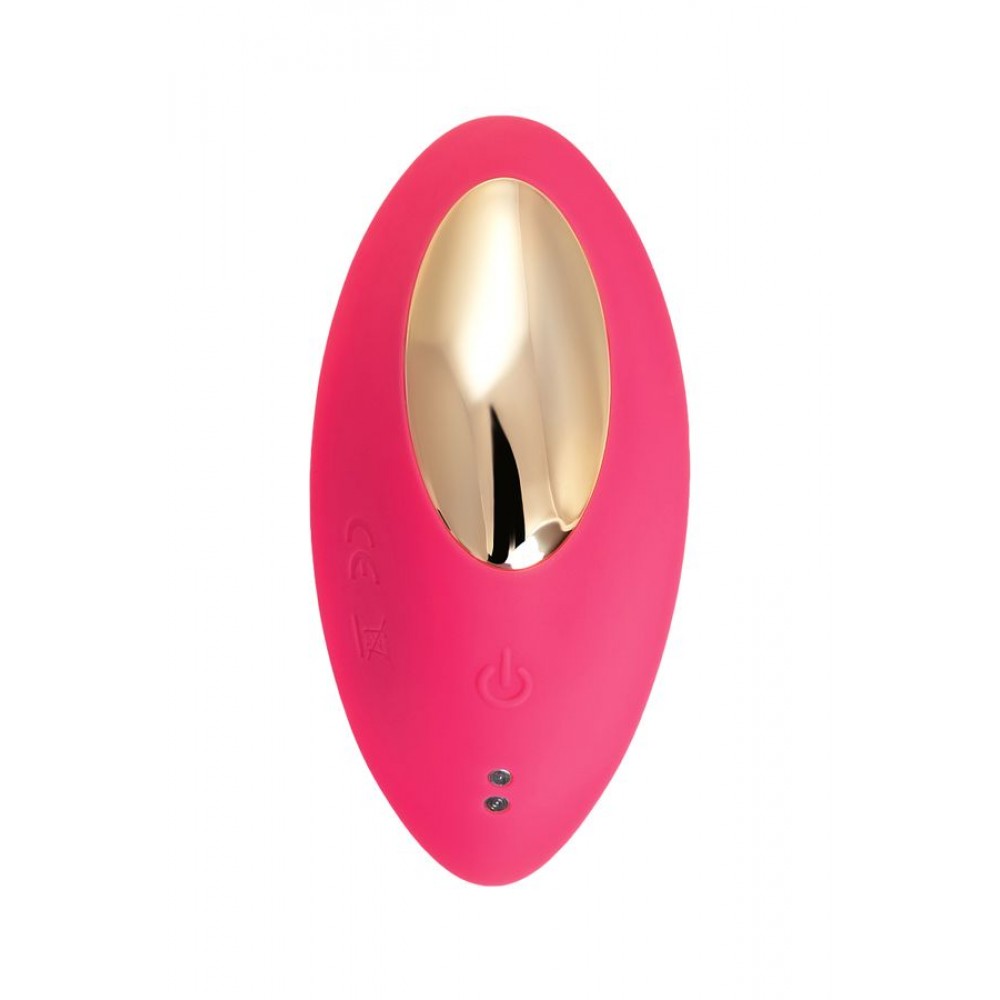 JOS Pimpit Kilot İçi Vakum Dalgası Vibratör, Silikon, Pembe, 9 cm