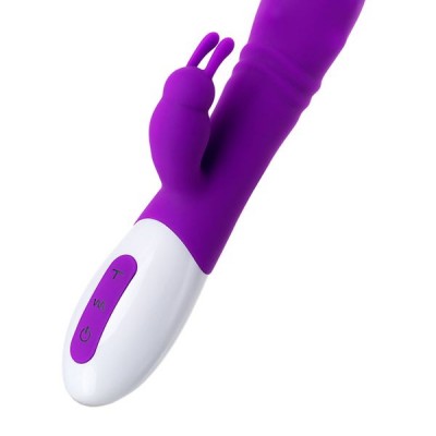 JOS TATY Klitoral Uyarıcı Vibratör, silikon, mor, 21,5 cm