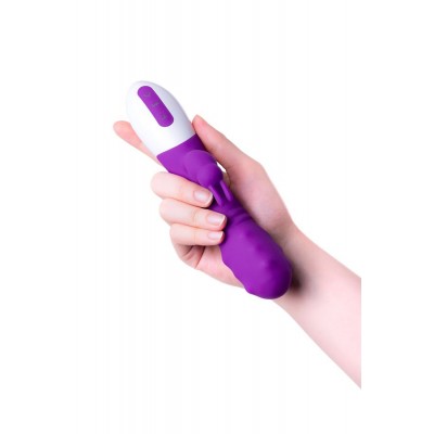 JOS TATY Klitoral Uyarıcı Vibratör, silikon, mor, 21,5 cm