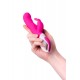 JOS ELLY Isıtmalı Vibratör, silikon, pembe, 21,5 cm
