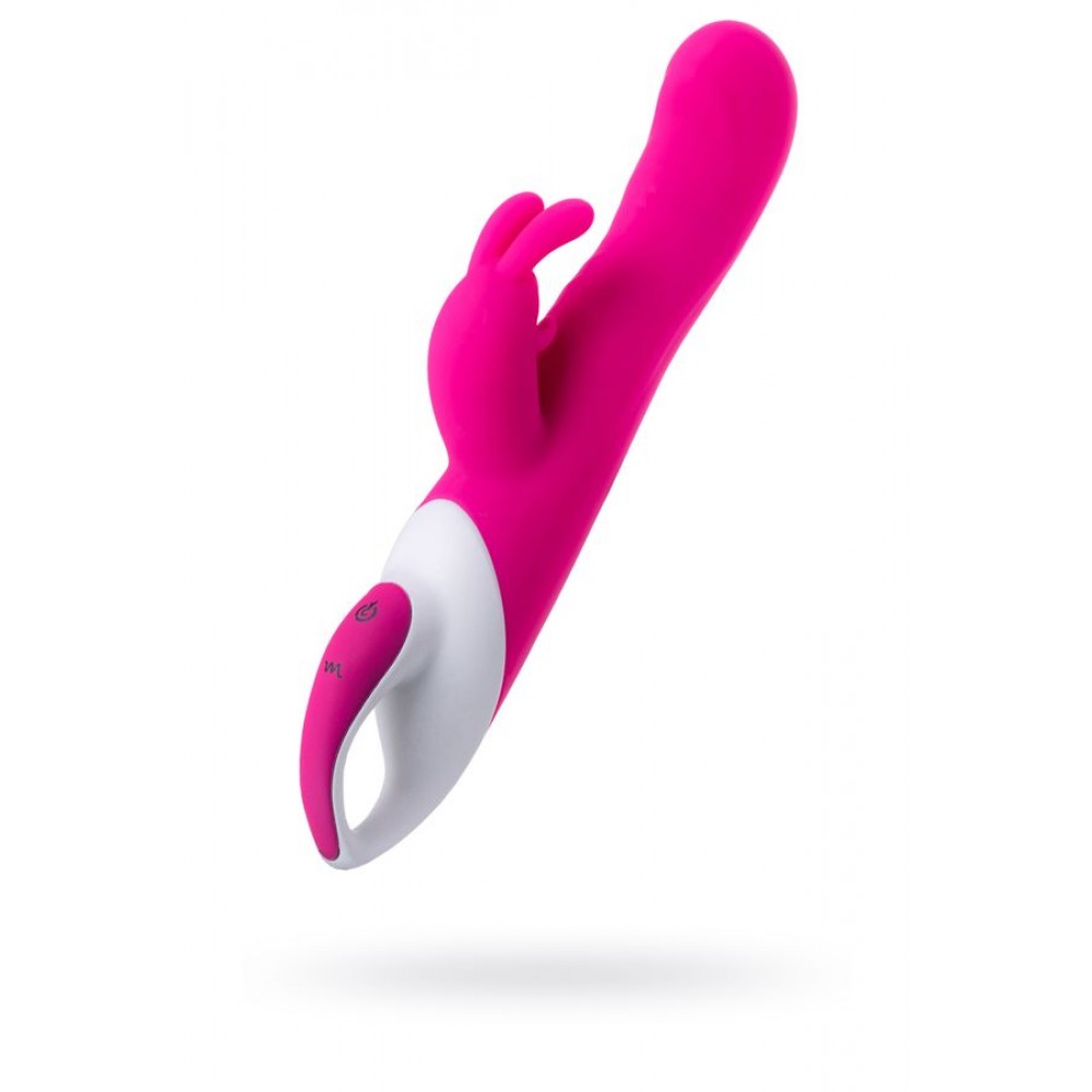 JOS ELLY Isıtmalı Vibratör, silikon, pembe, 21,5 cm