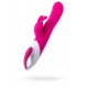 JOS ELLY Isıtmalı Vibratör, silikon, pembe, 21,5 cm