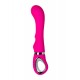 JOS PİLO Vibratör, WOW Modlu, Silikon, Pembe, 20 cm
