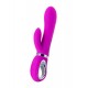 JOS JOLY Vibratör, WOW modu, silikon, mor, 19,6 cm