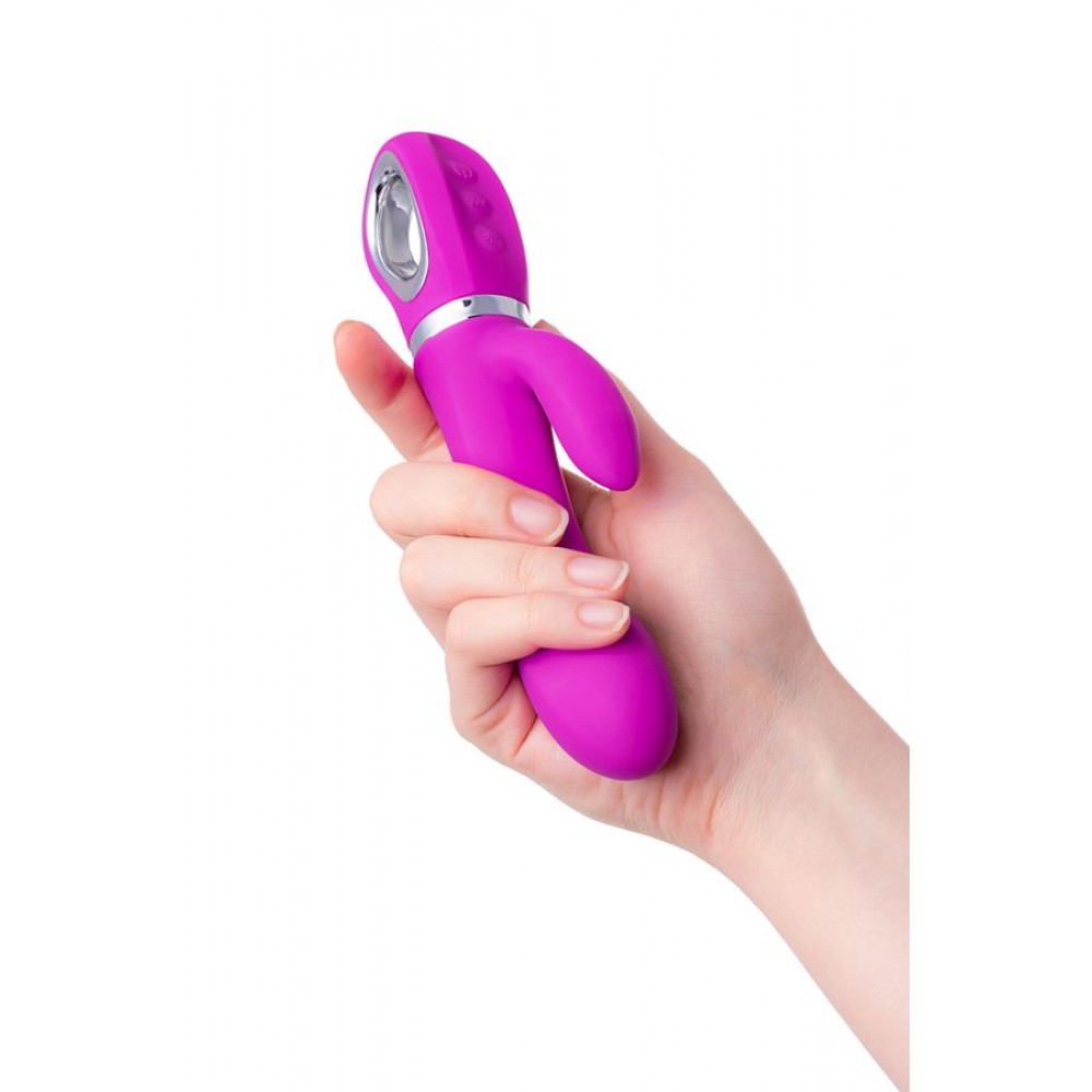 JOS JOLY Vibratör, WOW modu, silikon, mor, 19,6 cm