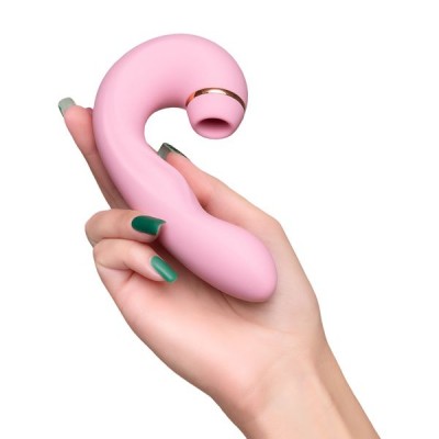 JOS JUNA Çok Fonksiyonlu Vibratör, pembe, 15 cm