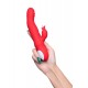 JOS Redli Vibratör, Silikon, kırmızı, 21 cm