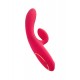 JOS Enila Vakum Dalgalı Vibratör, silikon, pembe, 23 cm