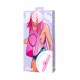 JOS Lixy Vibratör, Yukarı ve Aşağı Fonksiyonlu, Silikon, Pembe, 23 cm