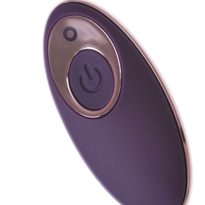 JOS Bumpy Titreşimli Vjinal Top silikon, mor, 9 cm