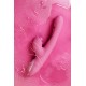 JOS Monti Hareketli Dilli ve Titreşimli Top Başlıklı Vibratör, Silikon, Pembe, 24 cm