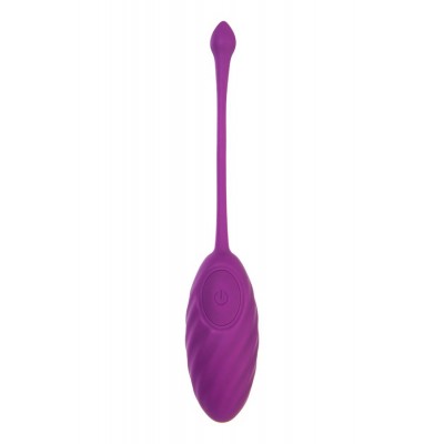 A-Toys by Toyfa Titreşimli yumurta Purr, silikon, mor, 18 cm