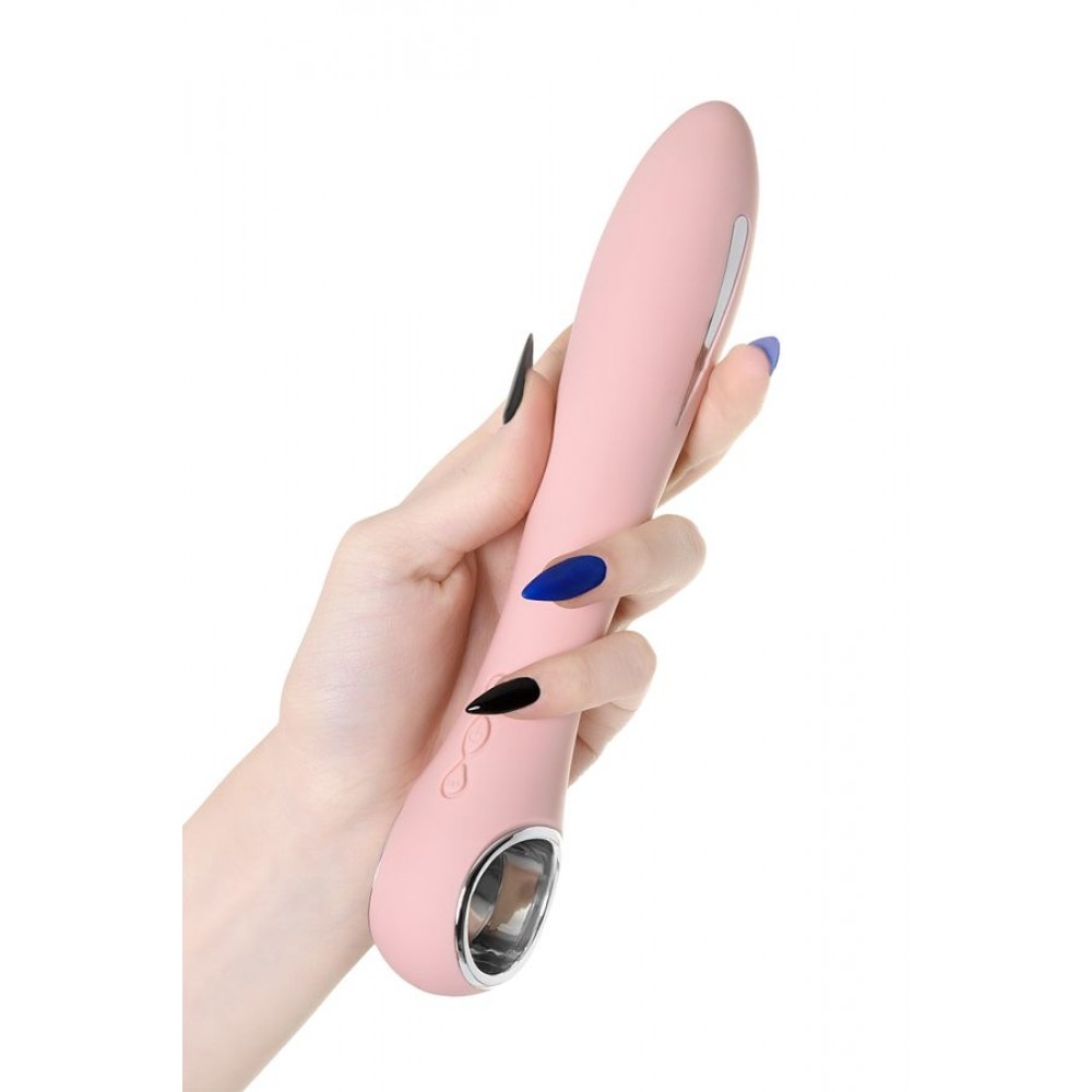 PHYSİCS GALVANİ VİBE Elektro Vibratör, silikon, pembe, 21 cm