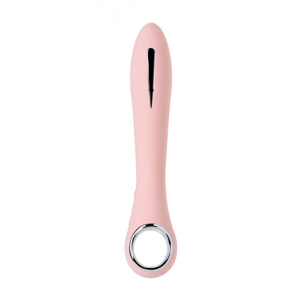 PHYSİCS GALVANİ VİBE Elektro Vibratör, silikon, pembe, 21 cm