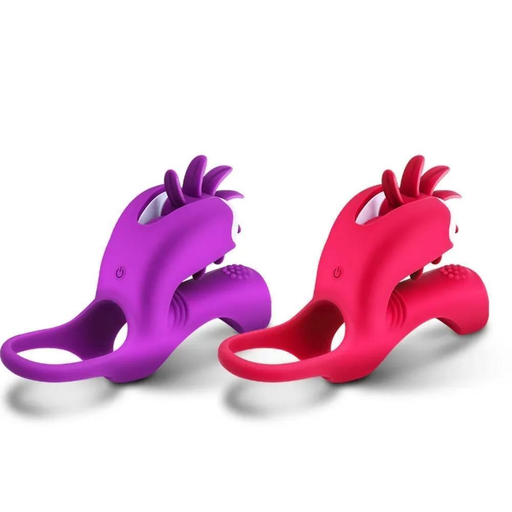 GUIMI Dönebilen Dil Hareketli Klitoris ve G-Spot Uyarıcı Testis ve Penis Halkası - Pembe GUIMI Dönebilen Dil Hareketli Klitoris ve G-Spot Uyarıcı Testis ve Penis Halkası - Pembe