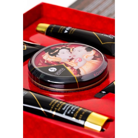 Shunga Geisha' Secret paketi, çilek ve şampanya