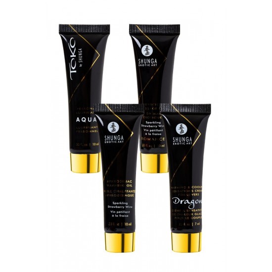 Shunga Geisha' Secret paketi, çilek ve şampanya