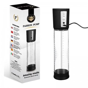                       Passion Pump Şarjlı Otomatik 3 Hız Modlu Penis Pompası