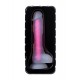 Beyond by Toyfa Tony Glow Gece Parlayan Dildo, Silikon,Şeffaf , 20 cm