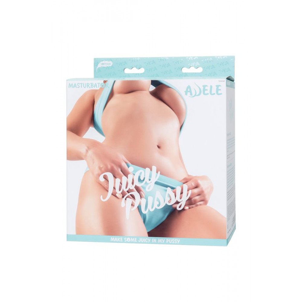Masturbator gerçekçi TOYFA Juicy Pussy Adele, TPE, bedensel