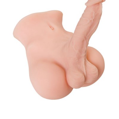                        Juicy Pussy by Toyfa Erkeklik organı ile Masturbator Manuel, TPE, Ten, 25 cm