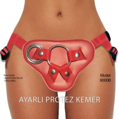 Forjin Ayarlanabilir 3 Halkalı Belden Bağlama Kemeri Siyah