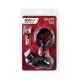 Black&Red by TOYFA erkek sadakat kemeri, ABS plastik, siyah, 10 cm